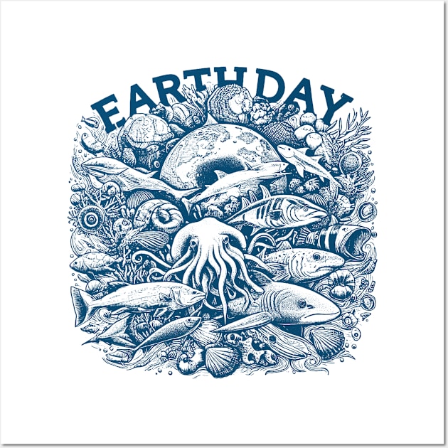 Earth day Wall Art by MZeeDesigns